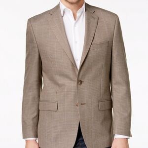 Lauren Ralph Lauren LRL Mens Classic 40L 100% Linen Suit Jacket Blazer Old Money